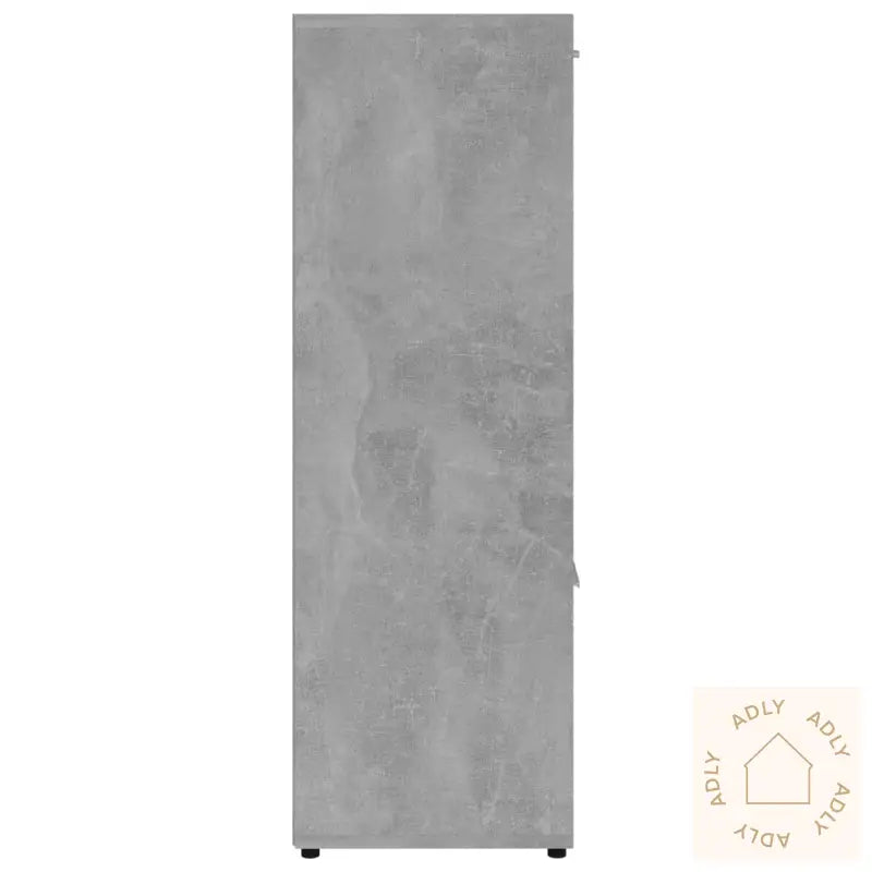 Bokhylle Betonggrå 90X30X90 Cm Konstruert Tre