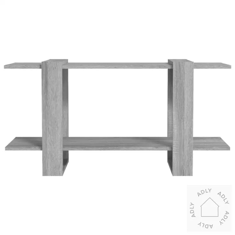 Bokhylle Grå Sonoma 100X30X51 Cm Konstruert Tre