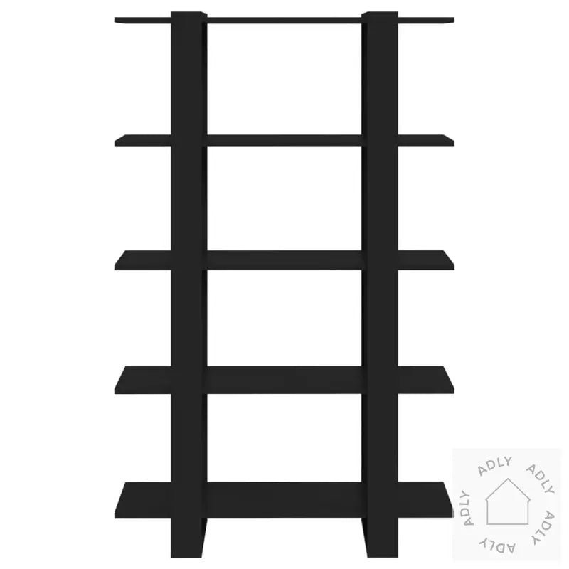 Bokhylle/Romdeler Svart 100X30X160 Cm