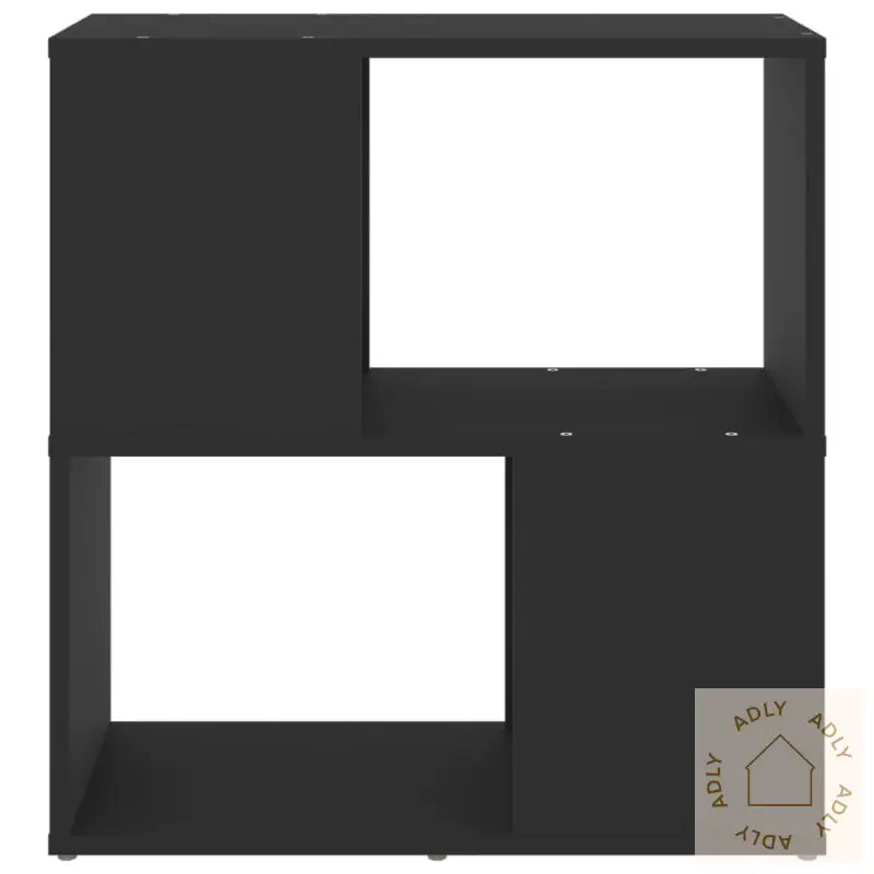 Bokhylle Svart 60X24X63 Cm Konstruert Tre