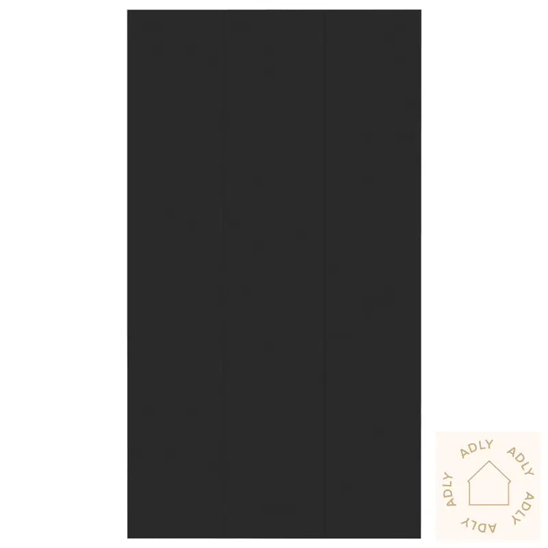 Bokhylle/Skjenk Svart 66X30X98 Cm Sponplate