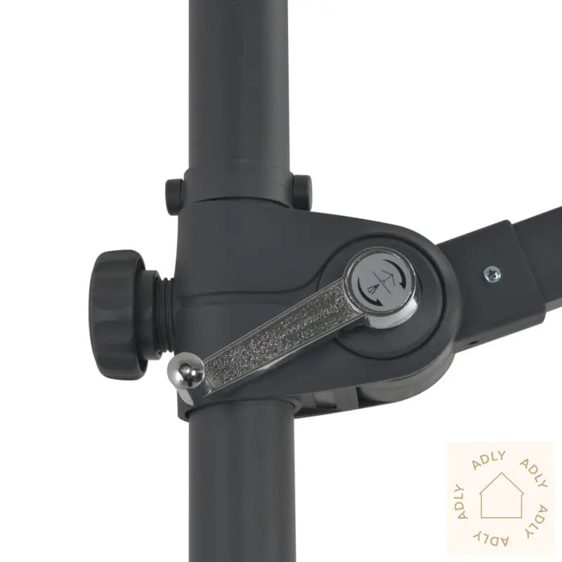 Hengende Hageparasoll Med Stålstang Asurblå 300 Cm