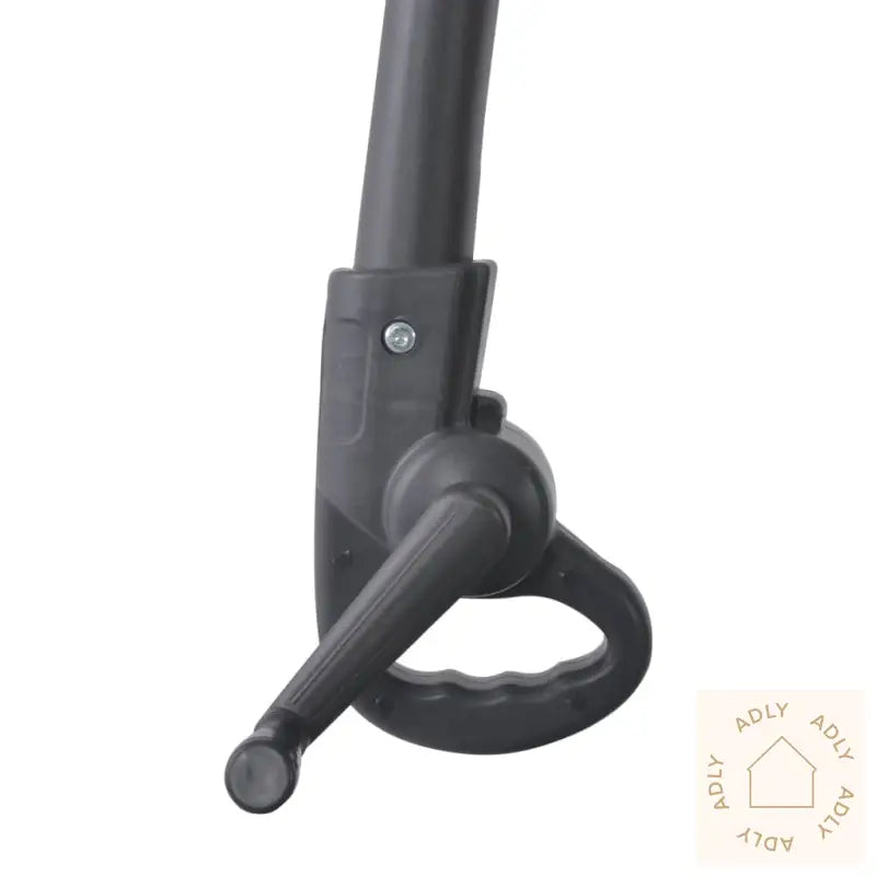 Hengende Hageparasoll Med Stålstang 250X250 Cm Gråbrun