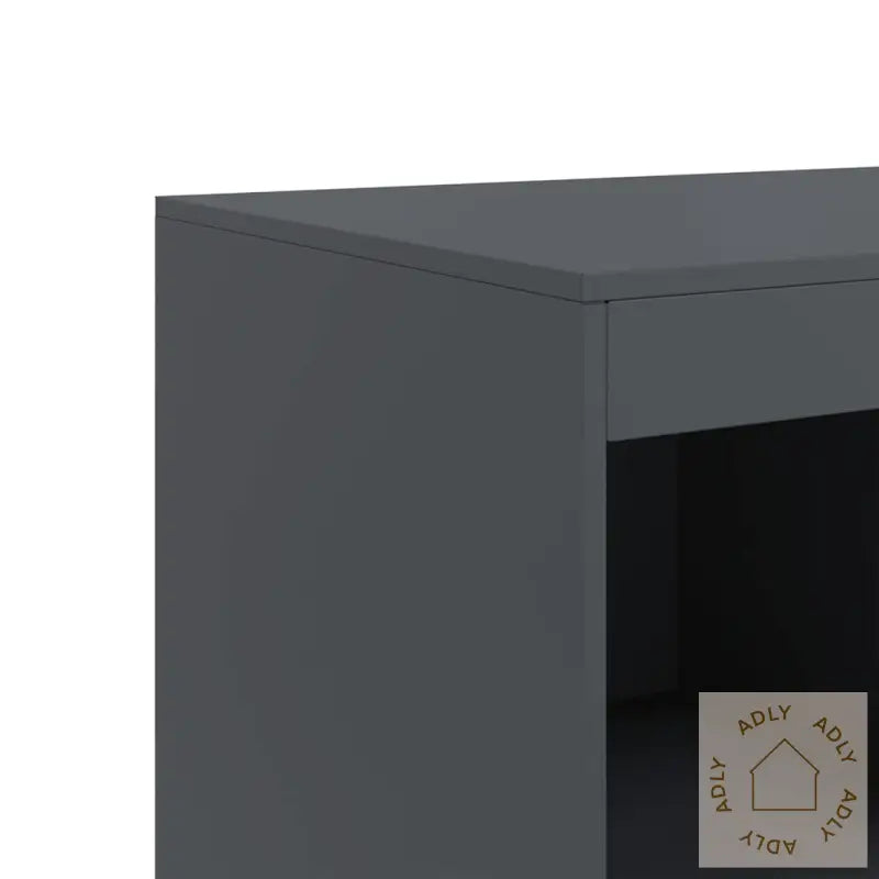 Highboard Antrasitt 67X39X95 Cm Stål