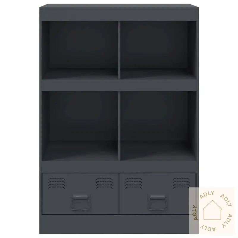 Highboard Antrasitt 67X39X95 Cm Stål