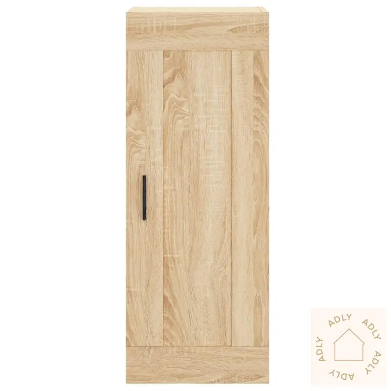Highboard Sonoma Eik 34,5X34X180 Cm Konstruert Tre
