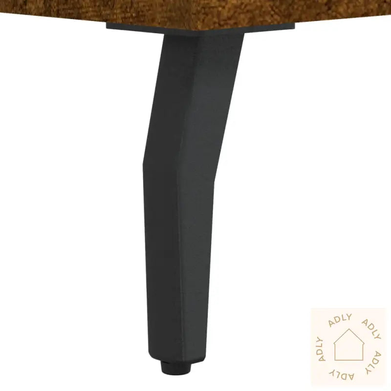 Highboard Røkt Eik 34,5X34X180 Cm Konstruert Tre