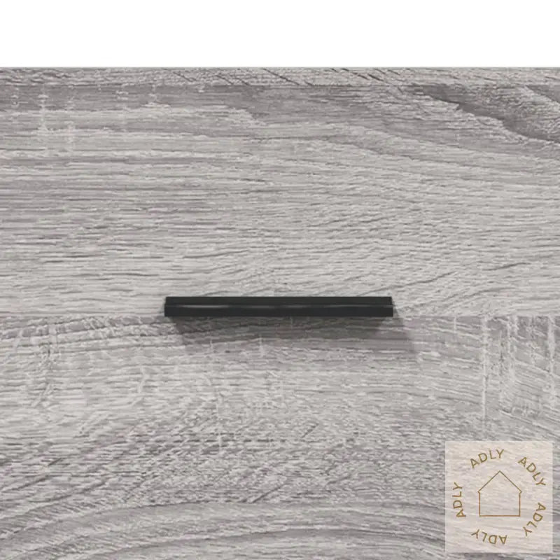 Highboard Grå Sonoma 34,5X34X180 Cm Konstruert Tre