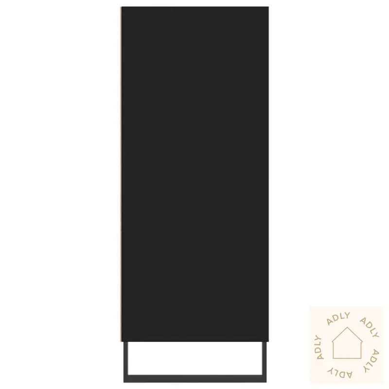 Highboard Svart 57X35X90 Cm Konstruert Tre