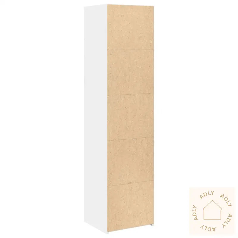 Highboard Hvit 45X41X185 Cm Konstruert Tre