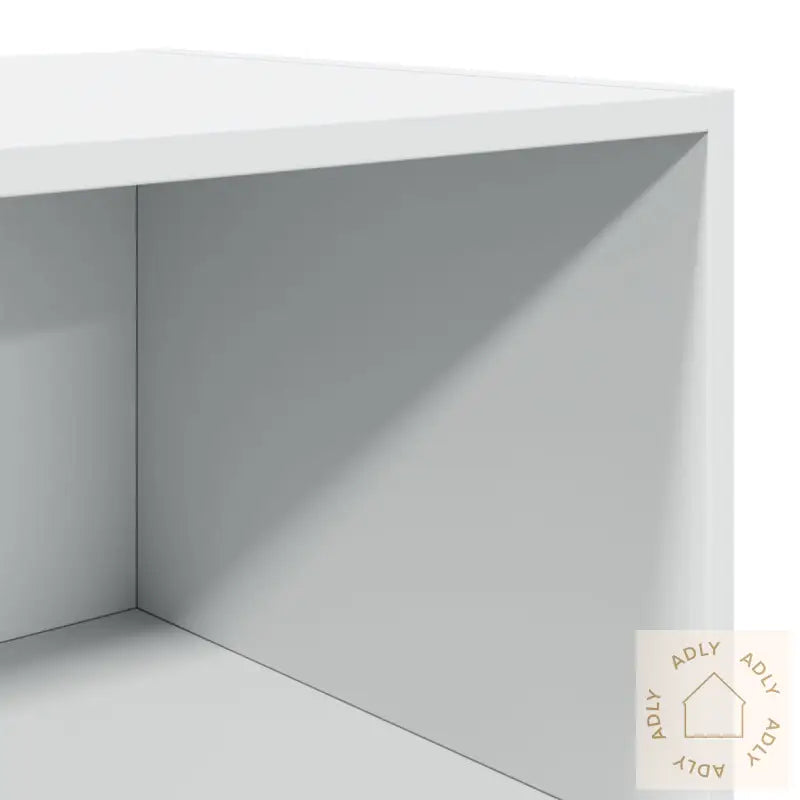 Highboard Hvit 45X41X185 Cm Konstruert Tre
