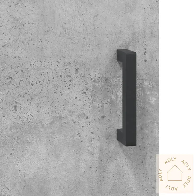 Highboard Betonggrå 69,5X34X180 Cm Konstruert Tre