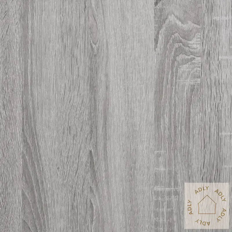 Highboard Grå Sonoma 69,5X34X180 Cm Konstruert Tre