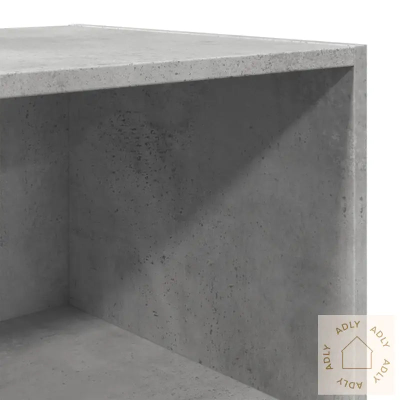Highboard Betonggrå 50X41X185 Cm Konstruert Tre