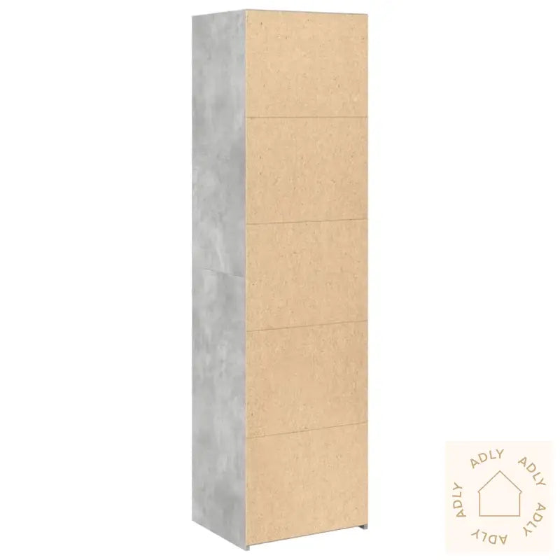 Highboard Betonggrå 50X41X185 Cm Konstruert Tre