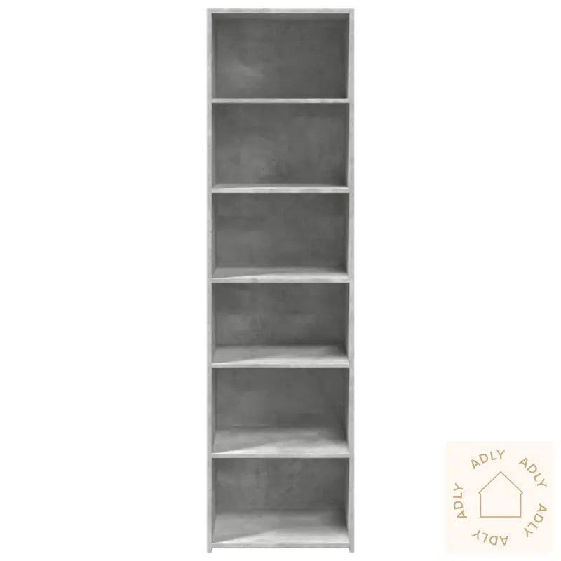 Highboard Betonggrå 50X41X185 Cm Konstruert Tre