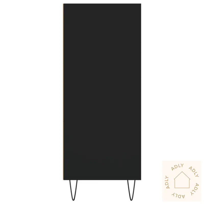 Highboard Svart 57X35X90 Cm Konstruert Tre