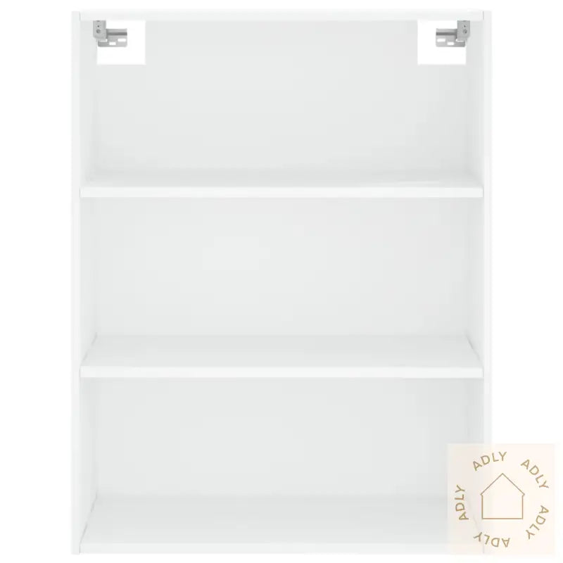 Highboard Hvit 69,5X34X180 Cm Konstruert Tre
