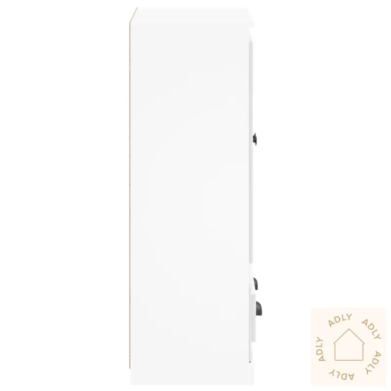 Highboard Hvit 60X35,5X103,5 Cm Konstruert Tre