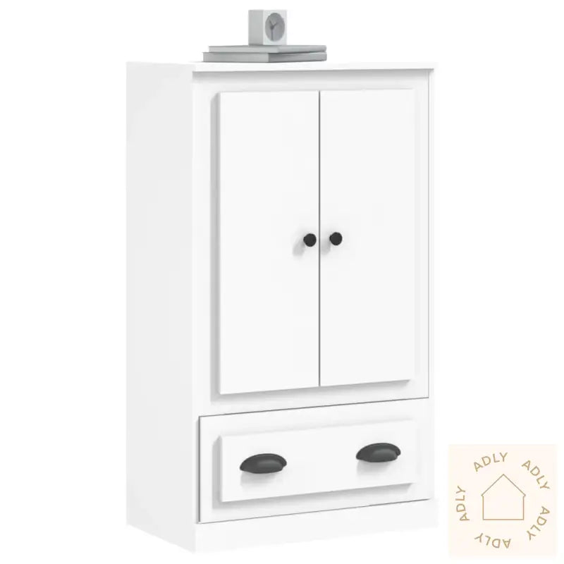 Highboard Hvit 60X35,5X103,5 Cm Konstruert Tre