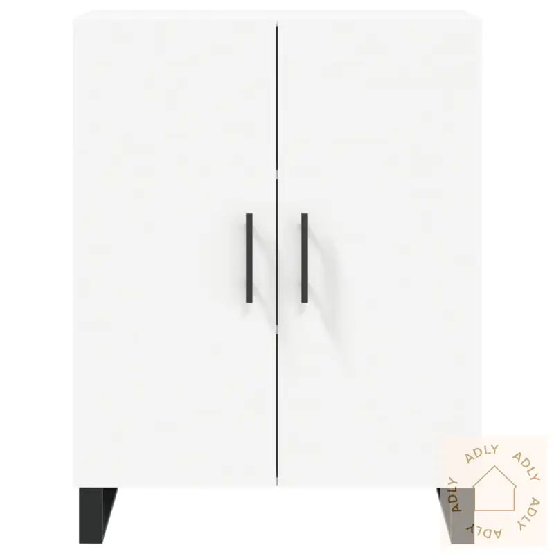 Highboard Hvit 69,5X34X180 Cm Konstruert Tre