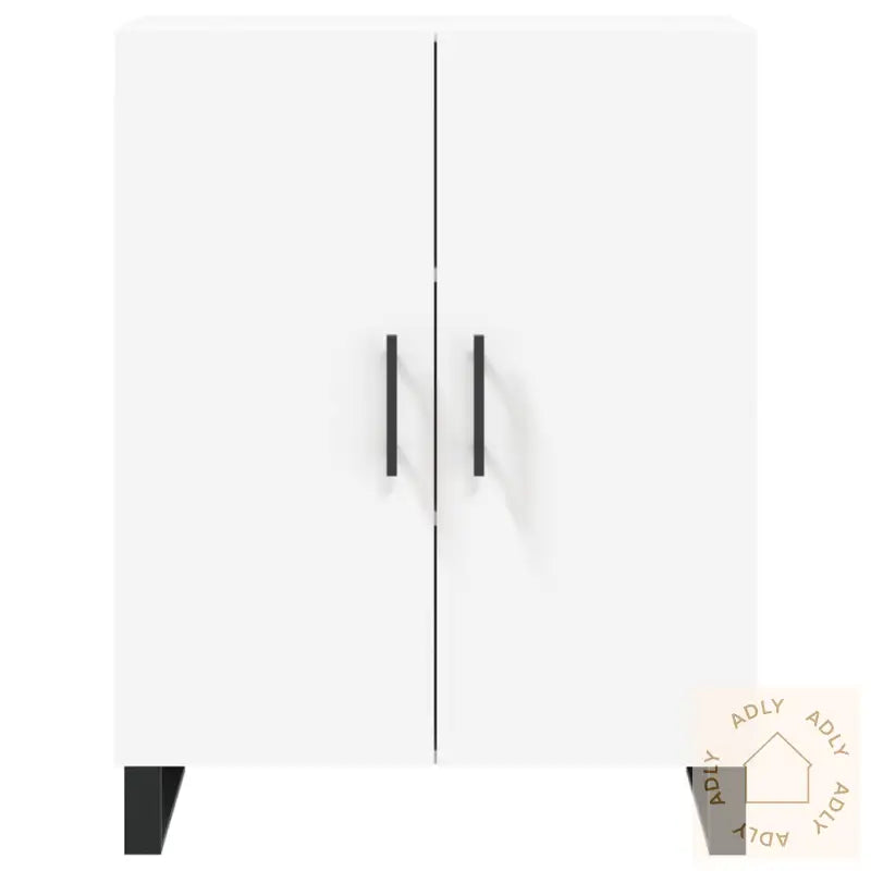 Highboard Hvit 69,5X34X180 Cm Konstruert Tre