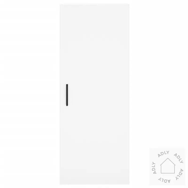 Highboard Hvit 34,5X34X180 Cm Konstruert Tre