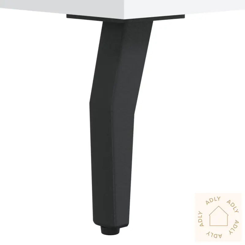 Highboard Hvit 34,5X34X180 Cm Konstruert Tre