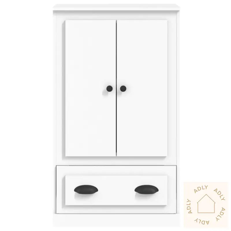 Highboard Hvit 60X35,5X103,5 Cm Konstruert Tre