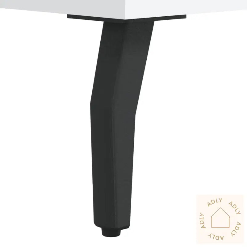 Highboard Hvit 69,5X34X180 Cm Konstruert Tre