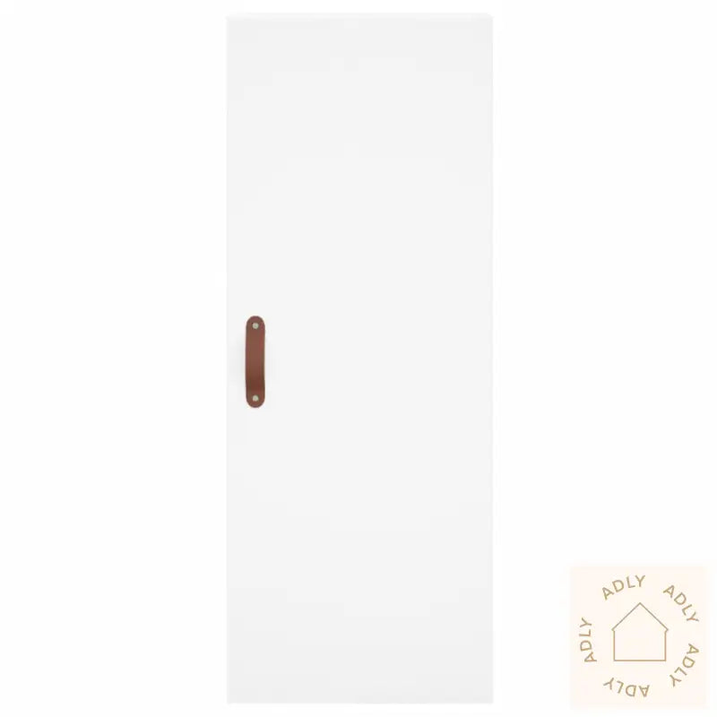 Highboard Hvit 34,5X34X180 Cm Konstruert Tre