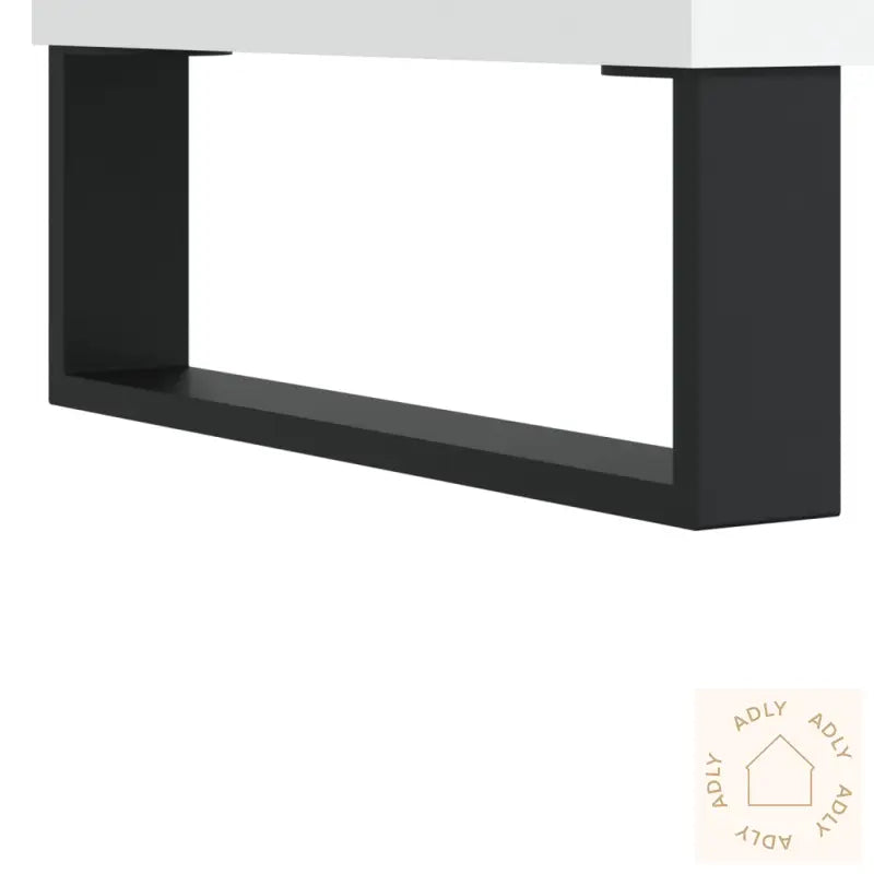 Highboard Hvit 69,5X34X180 Cm Konstruert Tre
