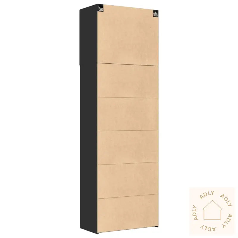 Highboard Svart 80X42,5X249 Cm Konstruert Tre