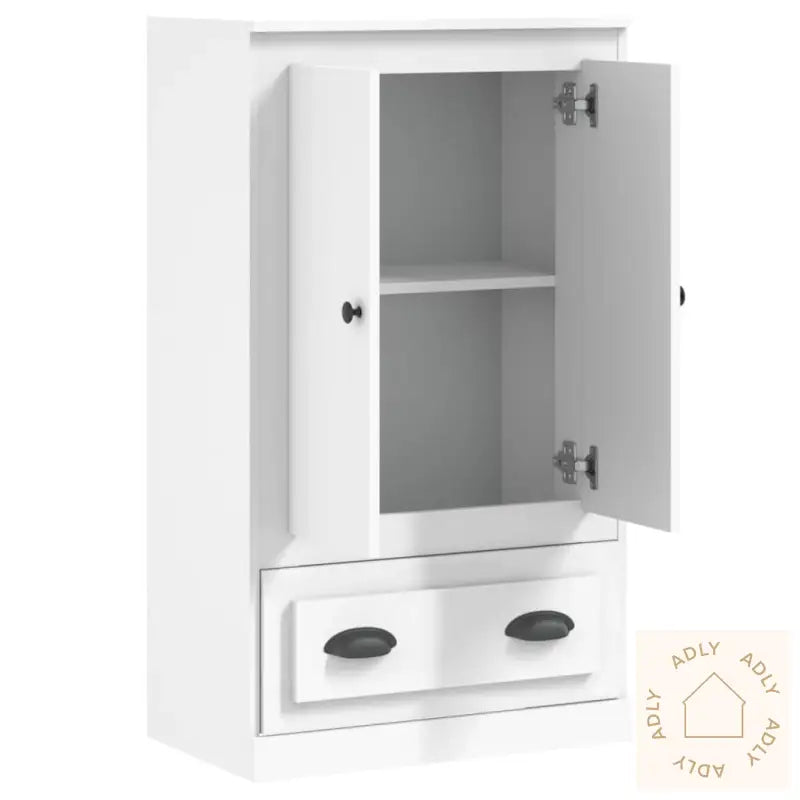 Highboard Hvit 60X35,5X103,5 Cm Konstruert Tre