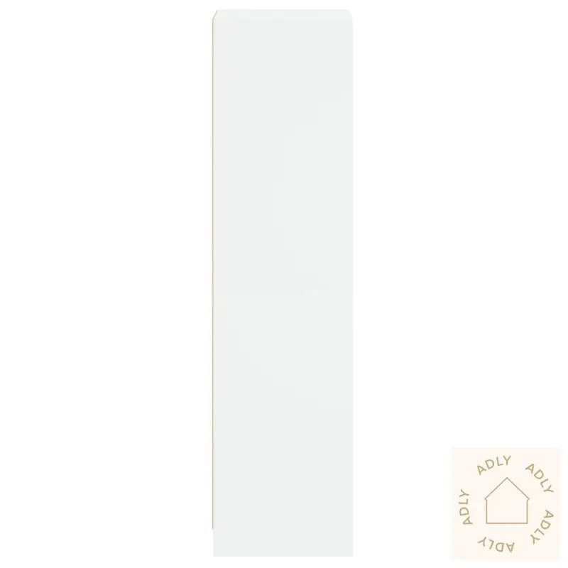 Highboard Med Glassdører Hvit 35X37X142 Cm
