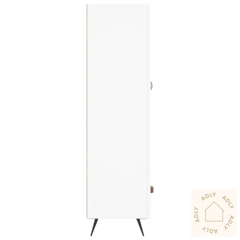 Highboard Hvit 69,5X31X115 Cm Konstruert Tre