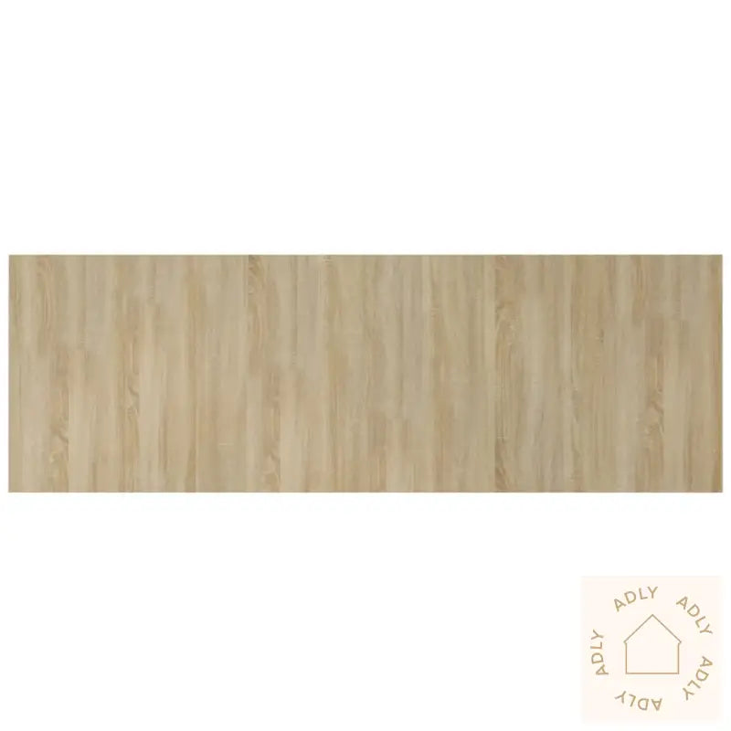 Veggmontert Sengegavl Sonoma Eik 240X1,5X80 Cm Konstruert Tre