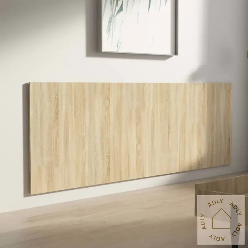 Veggmontert Sengegavl Sonoma Eik 240X1,5X80 Cm Konstruert Tre