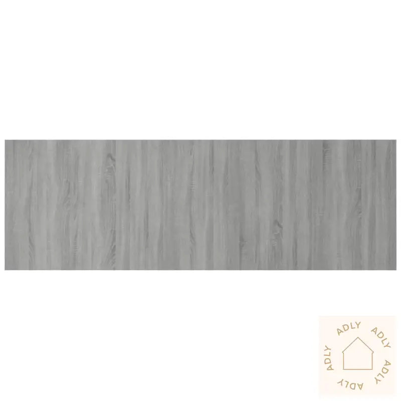 Vegghengt Sengegavl Grå Sonoma 240X1,5X80 Cm Konstruert Tre
