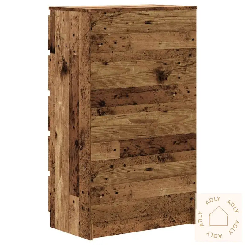 Kommode Gammelt Tre 60X36X103 Cm Konstruert Tre