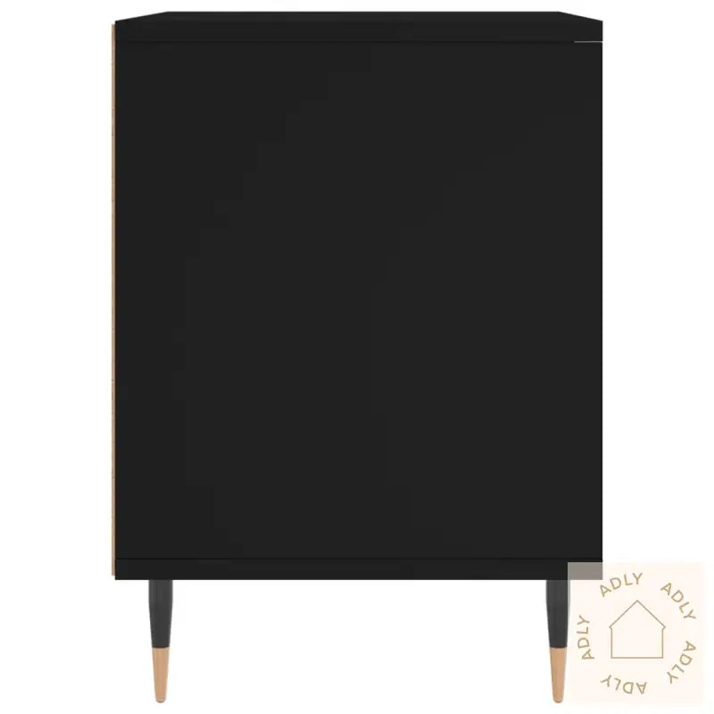 Nattbord Svart 40X35X50 Cm Konstruert Tre