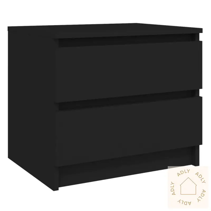Nattbord Svart 50X39X43,5 Cm Konstruert Tre