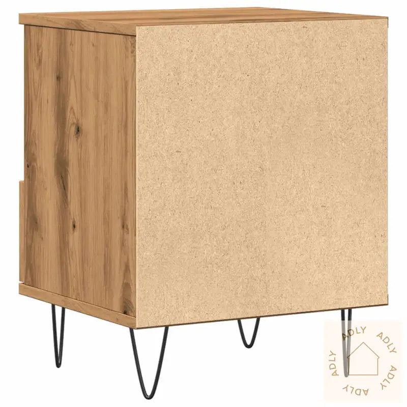 Nattbord Artisan Eik 40X35X50 Cm Konstruert Tre
