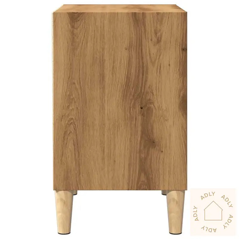 Nattbord Artisan Eik 40X30X50 Cm Konstruert Tre