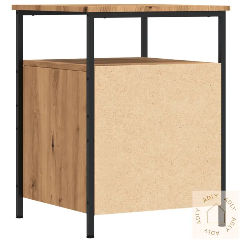 Nattbord 2 Stk Artisan Eik 44X45X60 Cm Konstruert Tre