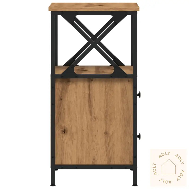 Nattbord Artisan Eik 34X35,5X70 Cm Konstruert Tre
