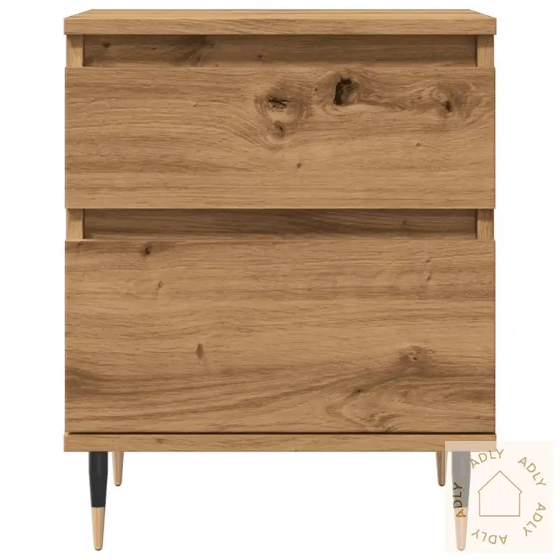Nattbord Artisan Eik 40X35X50 Cm Konstruert Tre
