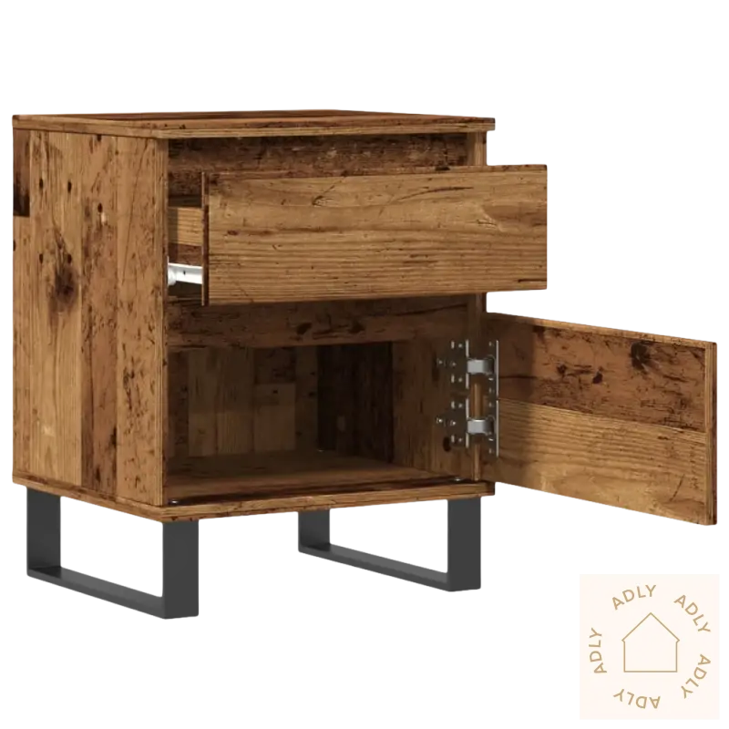 Elegant nattbord som matcher dine møbler og hagemøbler, rustikt og stilig design