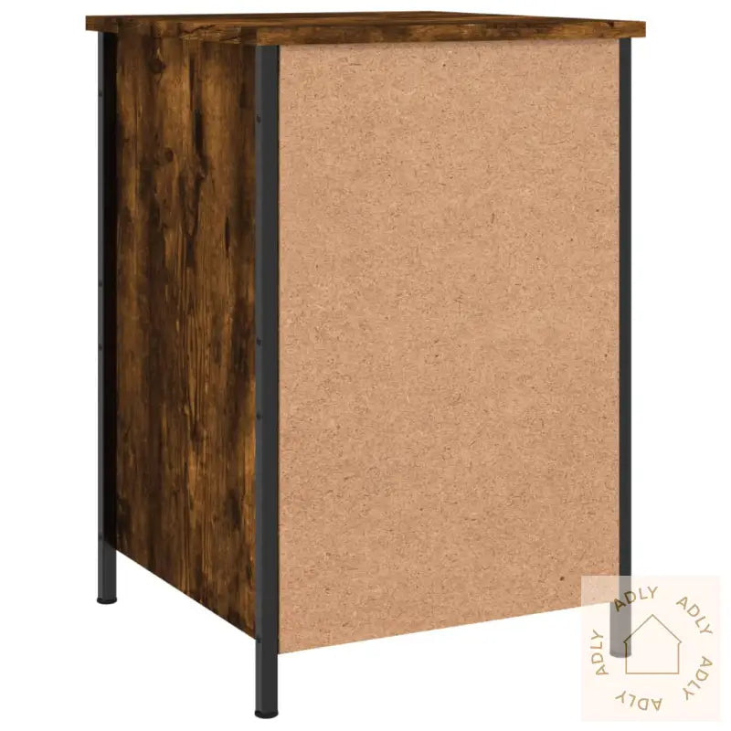 Nattbord Røkt Eik 40X42X60 Cm Konstruert Tre
