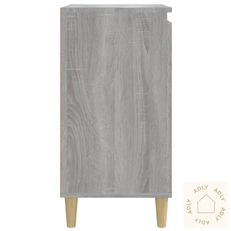 Nattbord Grå Sonoma 40X35X70 Cm Konstruert Tre